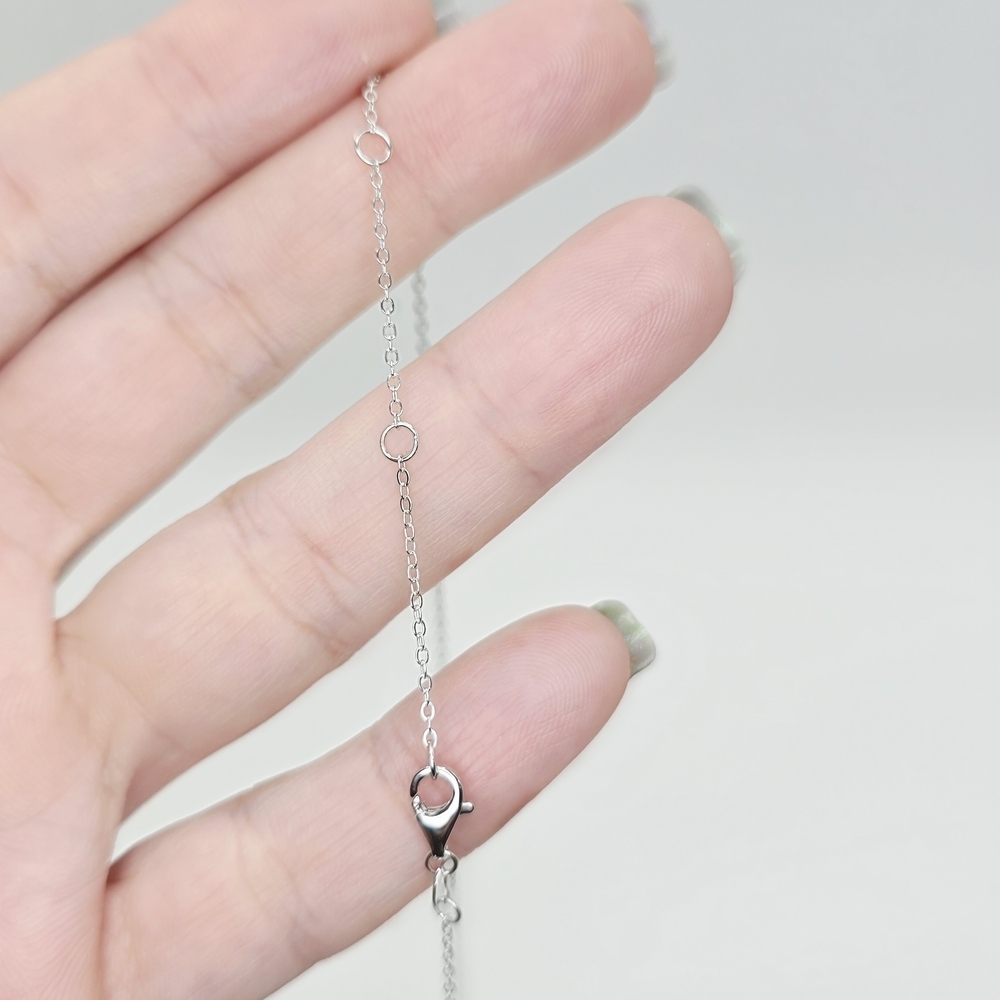 Hello Kitty MOISSANITE Silver Pendant Necklace - Picture 4 of 5
